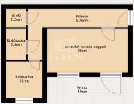 Balatonfüred Wohnung (Ziegel) 14